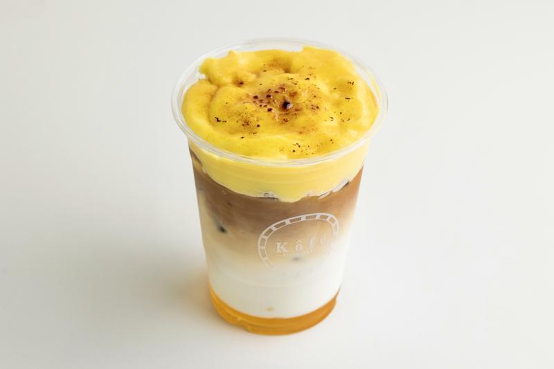 Iced Crème Brûlée Latte